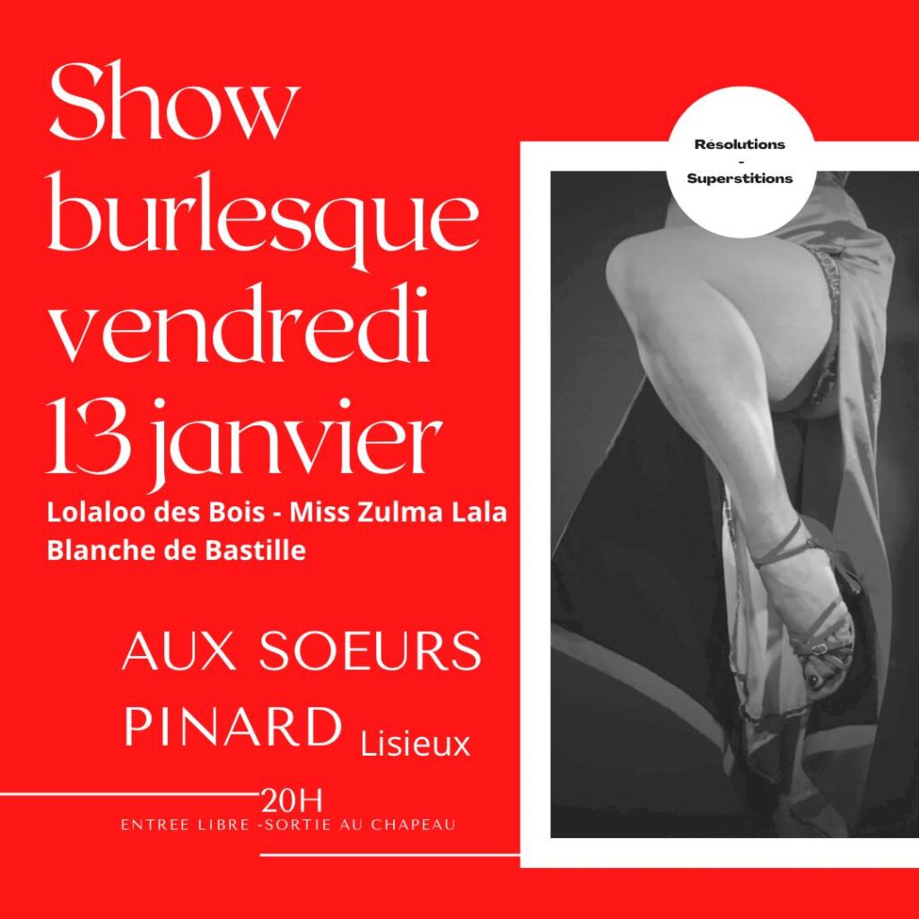 booking burlesque en normandie